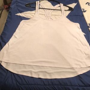 Cute white tank top